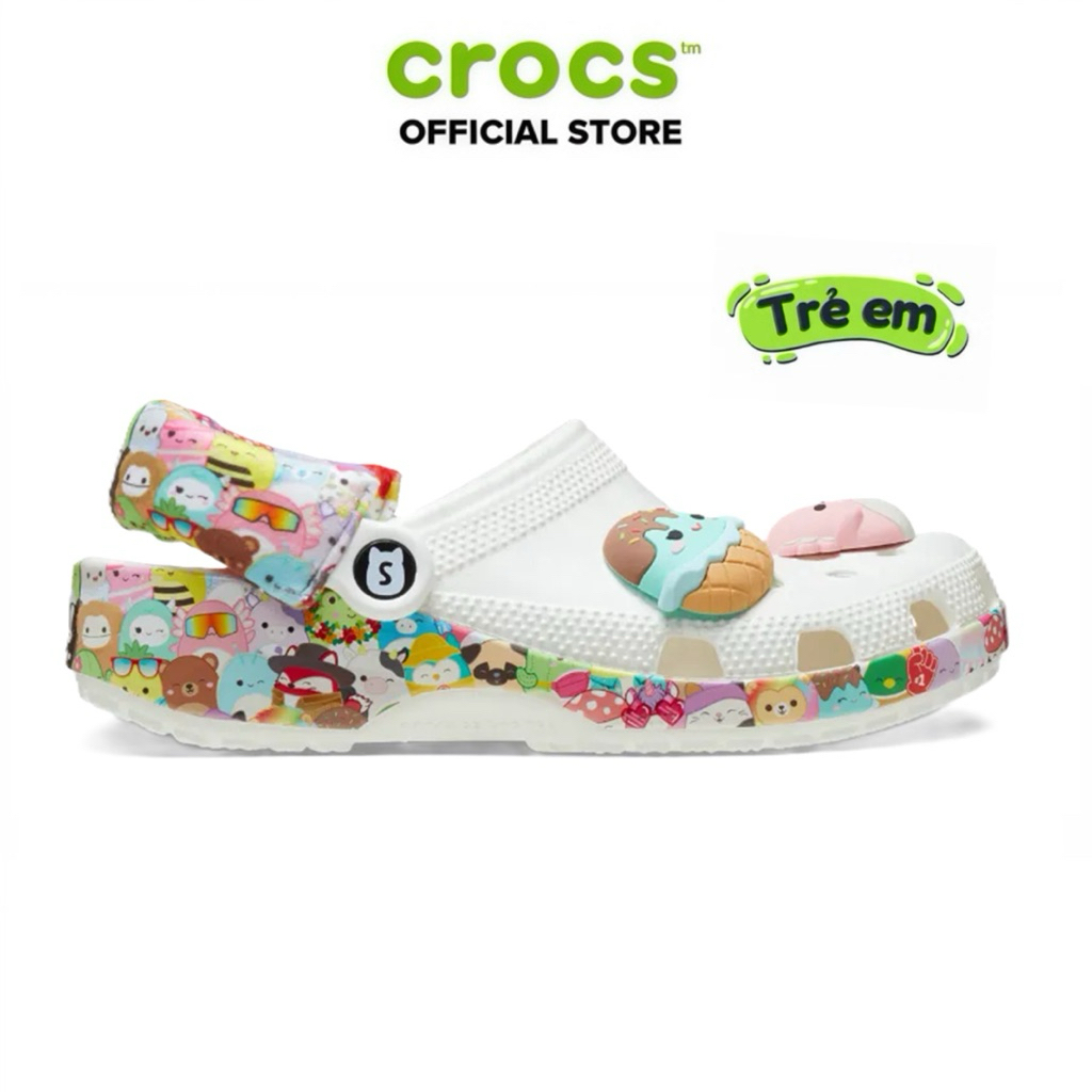 DÉP CROCS TRẺ EM CLASSIC X SQUISHMALLOWS
