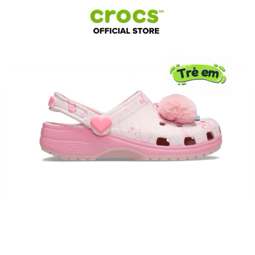 GIÀY CLOG UNISEX TRẺ EM CROCS CLASSIC LOOPY