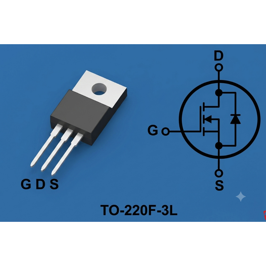 1 CẶP MOSFET CÔNG SUẤT KÊNH N ĐIỆN ÁP CAO 4N60-8N60-12N60