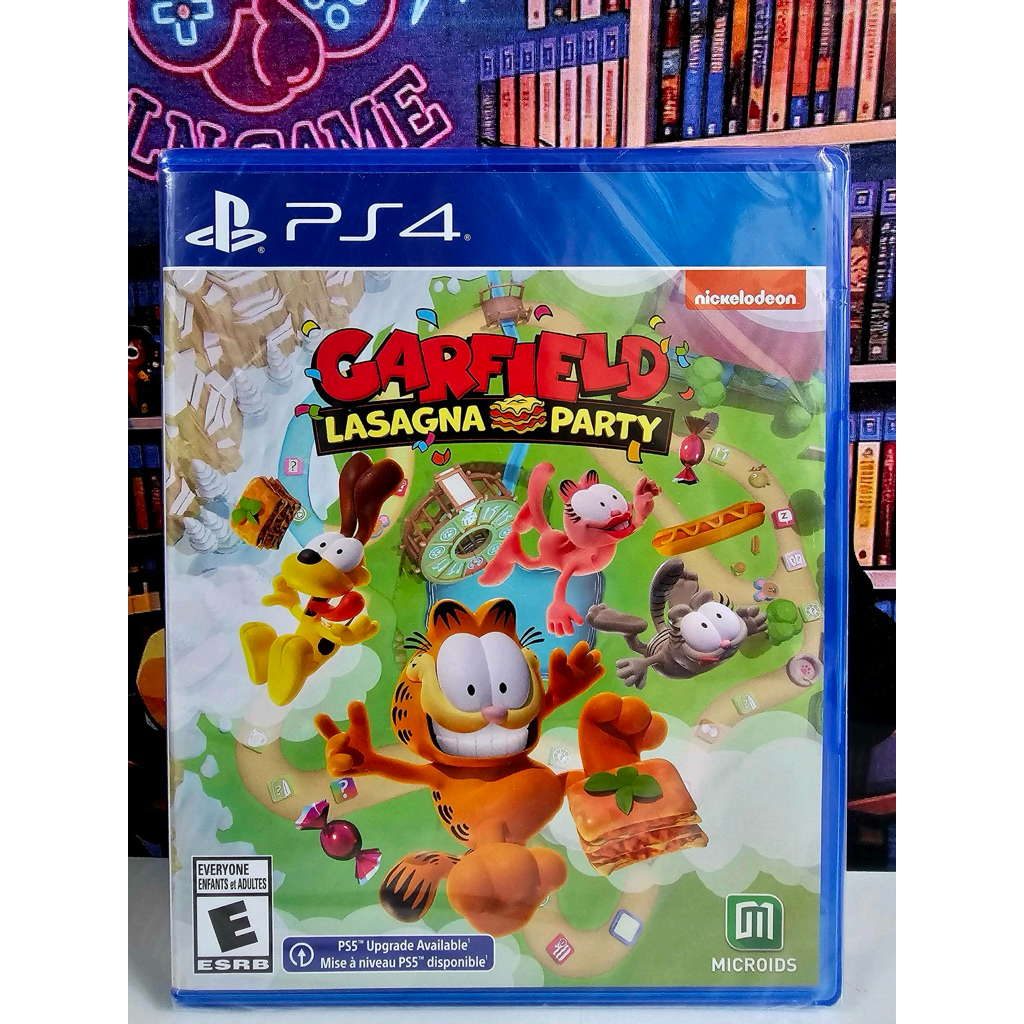 Đĩa Game PS4/PS5 : Garfield Lasagna Party (new)