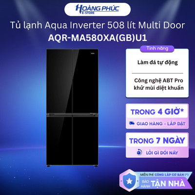 AQR-MA580XA(GB)U1 - Tủ lạnh Aqua Inverter 508 lít Multi Door AQR-MA580XA(GB)U1 {Ship HCM 0Đ}