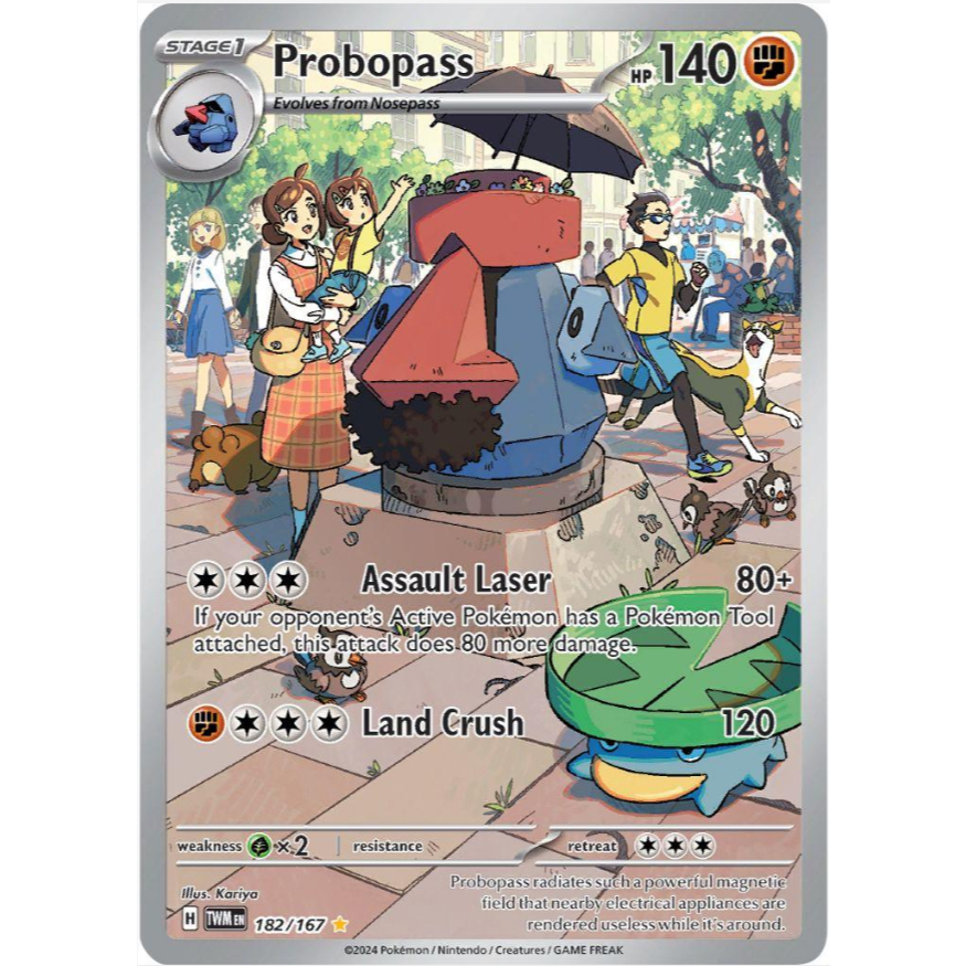 [Thẻ bài Pokemon TCG] Probopass - 182/167 - Illustration Rare