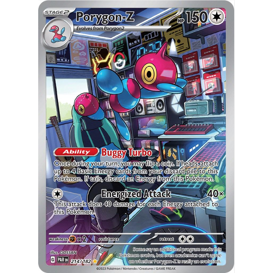[Thẻ bài Pokemon TCG]  Porygon-Z - 214/182 - Illustration Rare