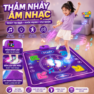 Thảm Nhảy Audition Cho Bé Kết Nối Phát Nhạc Với Điện Thoại Qua Bluetooth - Giúp Bé Phát Triển Khả Năng Vận Động