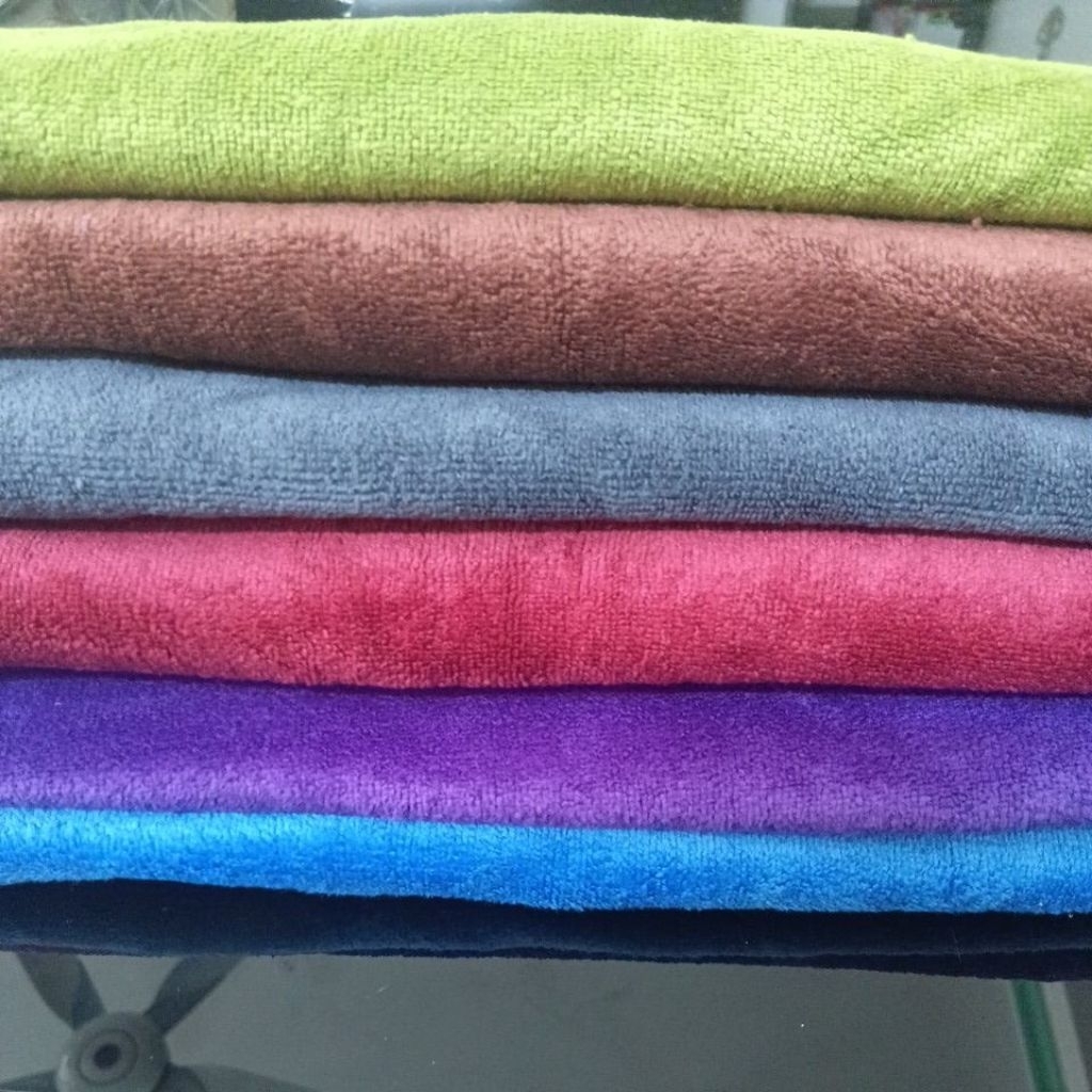 Combo 10 khăn lau đa năng Microfiber kt 35 x75