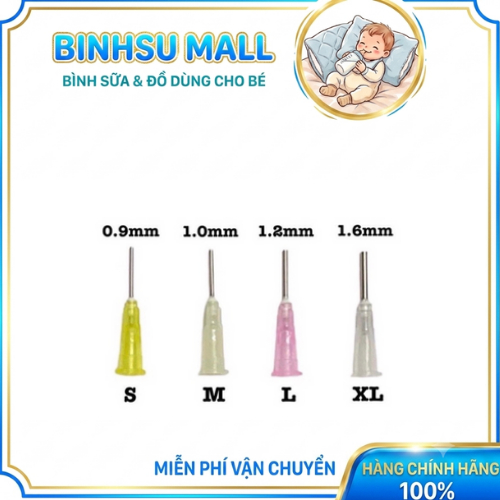 Dụng cụ đục lỗ núm ti / dập lỗ núm ty bình sữa các size S M L XL cho Moyuum Avent Hegen Green Finger