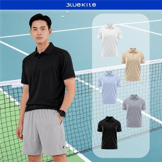 Áo Polo Thể Thao Nam Velocity Rally Airmax Tech BLUEKITE Chính Hãng Áo Có Cổ Nam Thun Lạnh Co Giãn Thoáng Nhẹ Pickleball