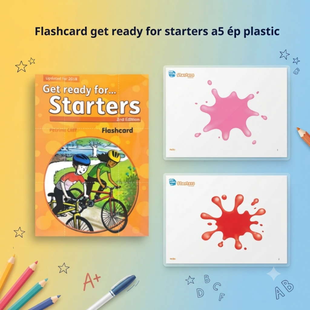 Flashcard get ready for starters
