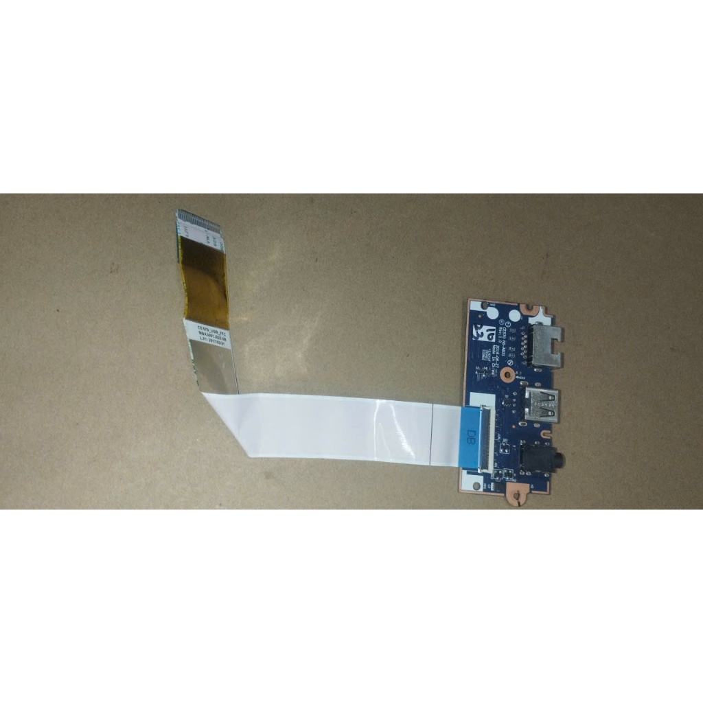 BOARD USB VÀ TAI NGHE, CỔNG CẮM MẠNG LAPTOP LENOVO THINKPAD E570-ZIN THÁO MÁY.