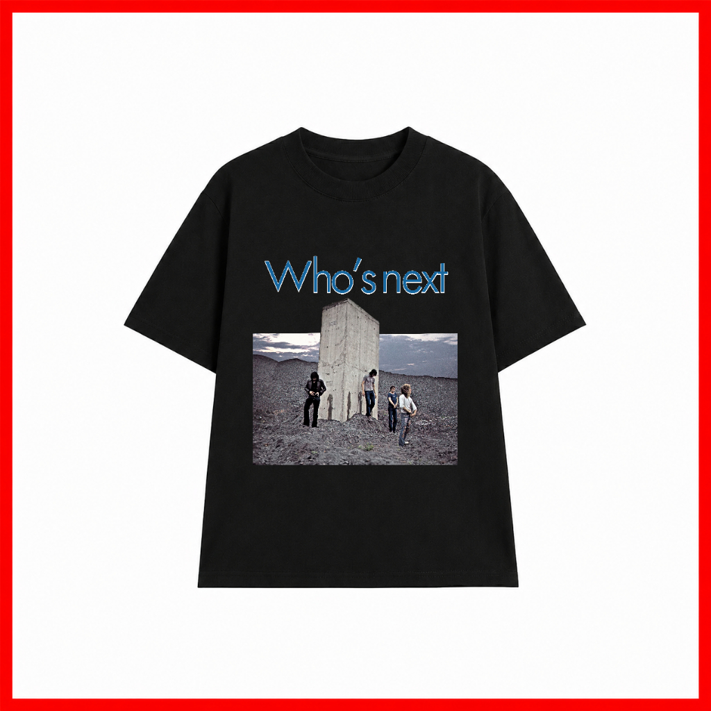 Áo Thun The WHO - Who's next, Unisex Form Rộng Cotton Mềm