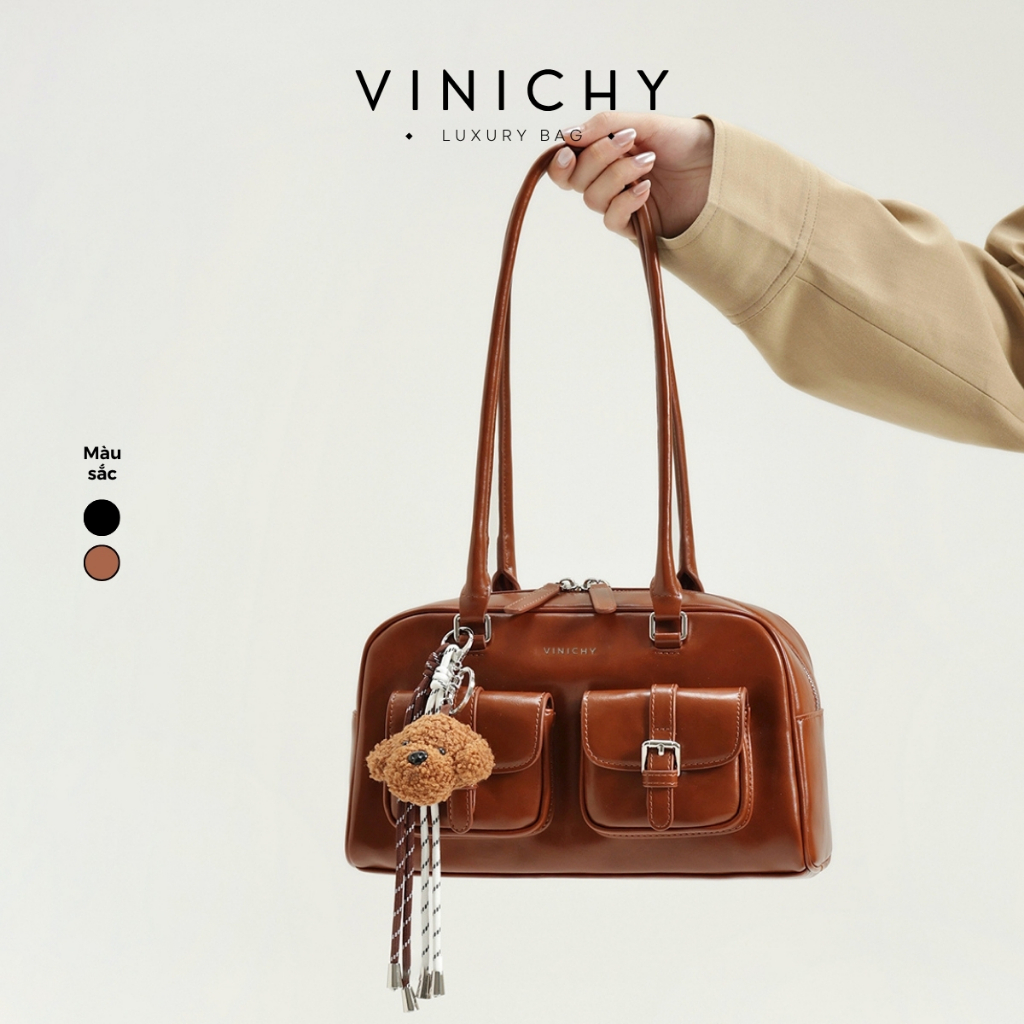 Túi xách nữ đeo vai VINICHY BAG size 28cm HA574