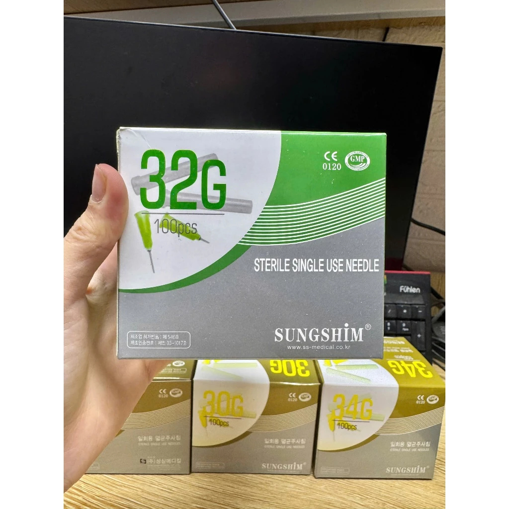 Korean imported beauty needles, mini small needles, extremely fine needle tips, individually package