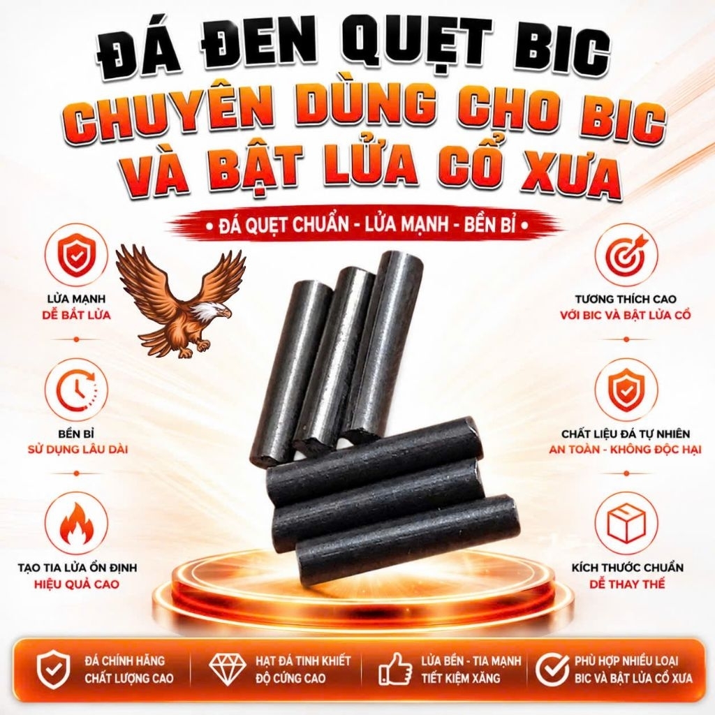 [Phụ kiện Zippo] Đá lửa BIC Pháp