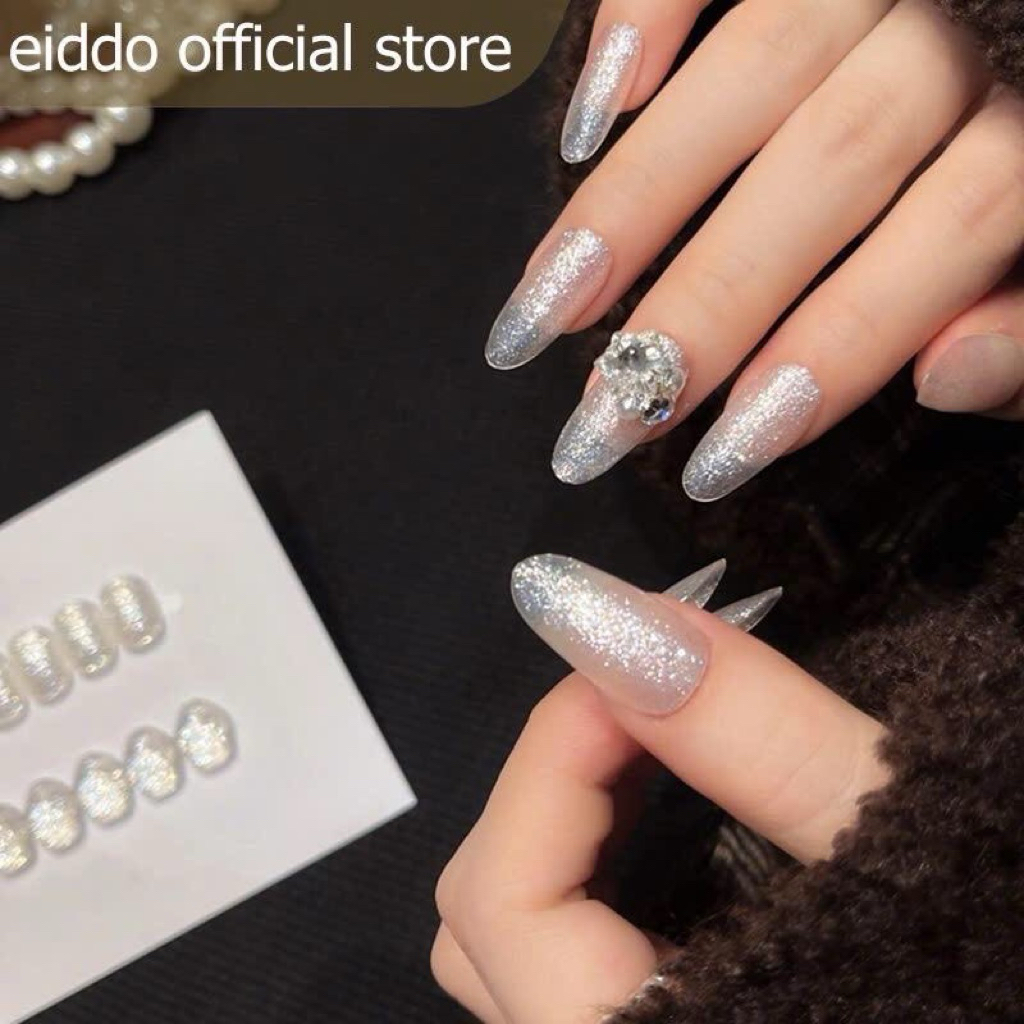 { Eiddo Nails } Sơn Nhũ Tuyết Eiddo 12 ML - Sơn gel nhũ tuyết ánh tuyết lạ mắt - Sơn nhũ tuyết ánh b
