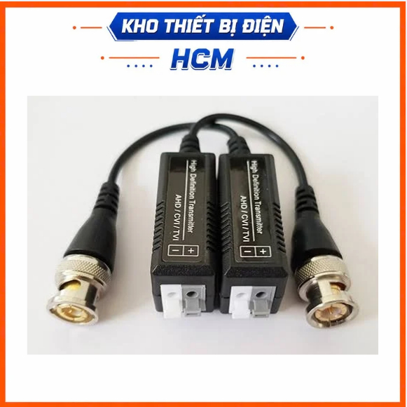 Bộ chuyển đổi video BALUN cho camera AHD/CVI/TVI/Analog 1080P