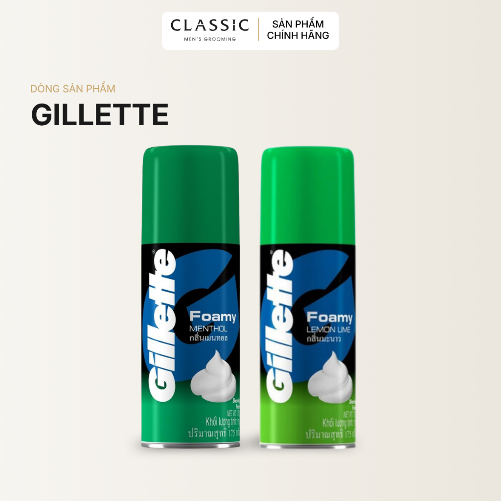 Bọt cạo râu Gillette Foamy Shave