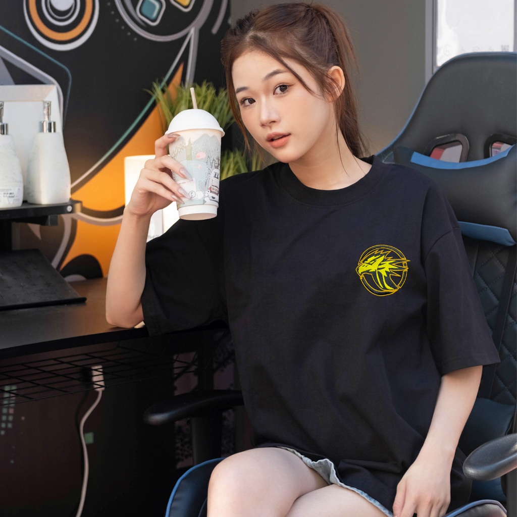 Áo thun Gao Nam Nữ Unisex Form Rộng Oversized | BigBuy360 - bigbuy360.vn