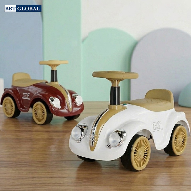 Xe chòi chân ô tô cho bé 1 tuổi có đèn nhạc vui nhộn mã SW010B