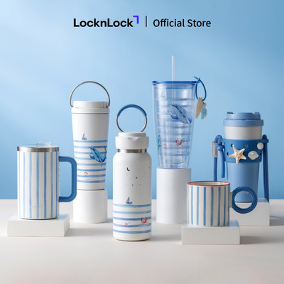 [Phiên bản giới hạn - Bộ sưu tập Mùa hè 2026] - Bình nước và phụ kiện LocknLock Coastal