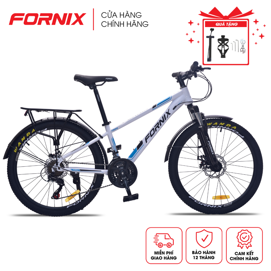 Xe Đạp Địa Hình  - Fornix FX24  -Vong bánh 24" - Xe Đạp Thể Thao Bền Đẹp Cá Tính