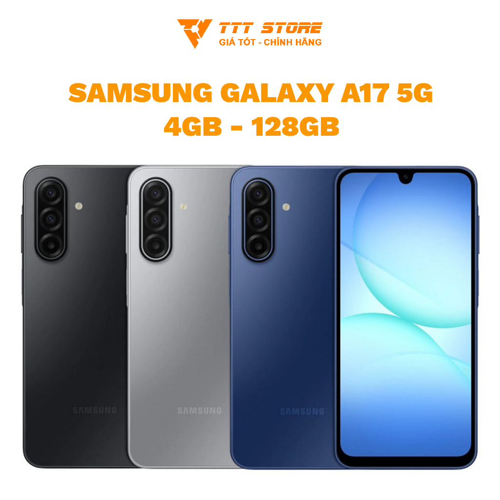 Điện Thoại Samsung Galaxy A17 5G 4GB - 128GB Chính Hãng - TTTSTORE