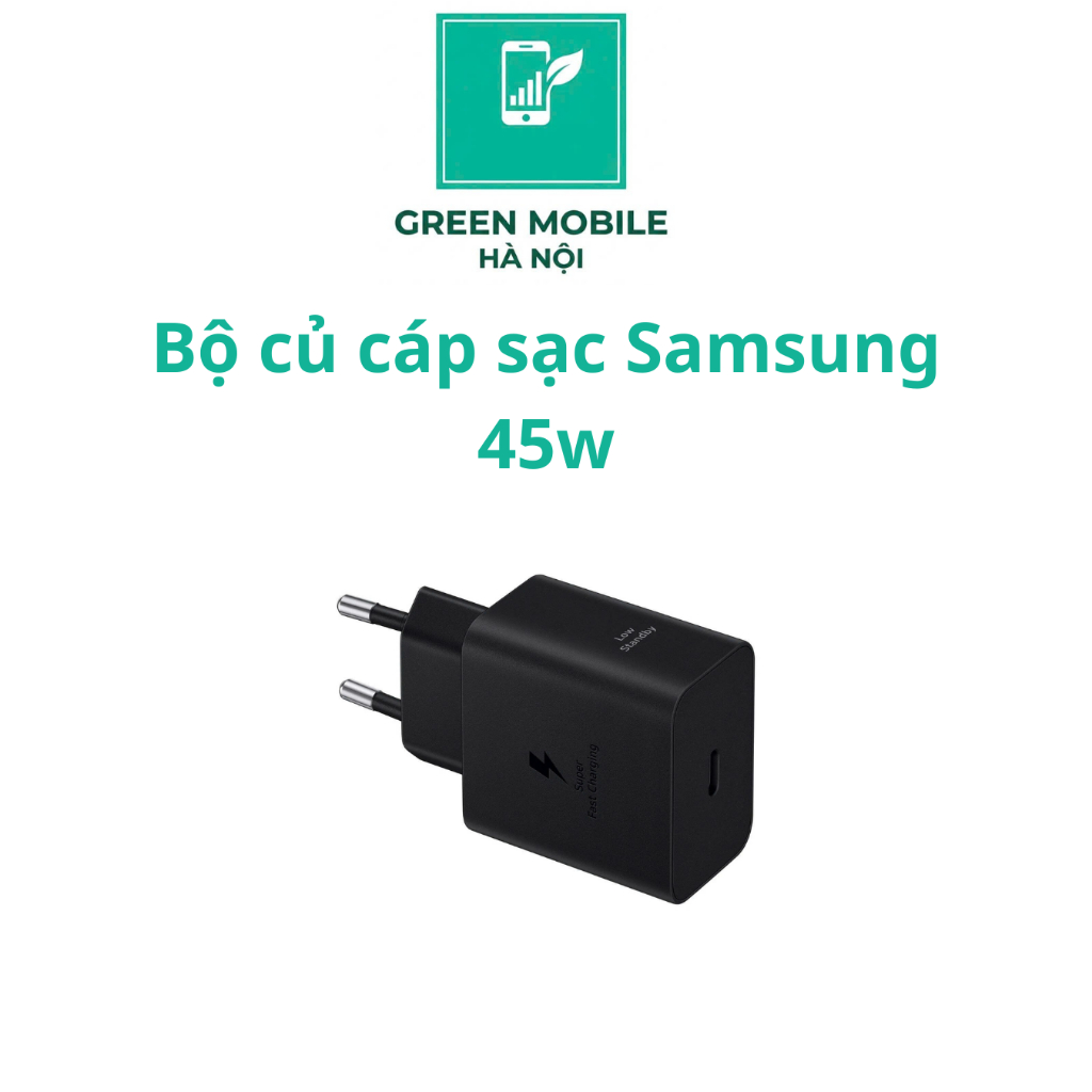 Bộ Sạc nhanh SAMSUNG 45w s24 ultra, s25 ultra, s26 ultra chuẩn