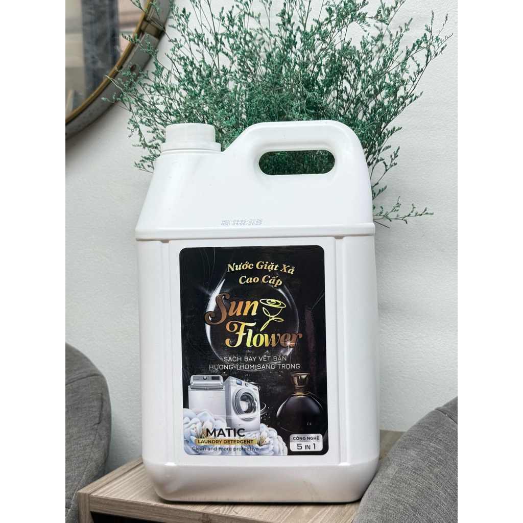 NƯỚC GIẶT XẢ CAO CẤP SUN FOWER 10Lít