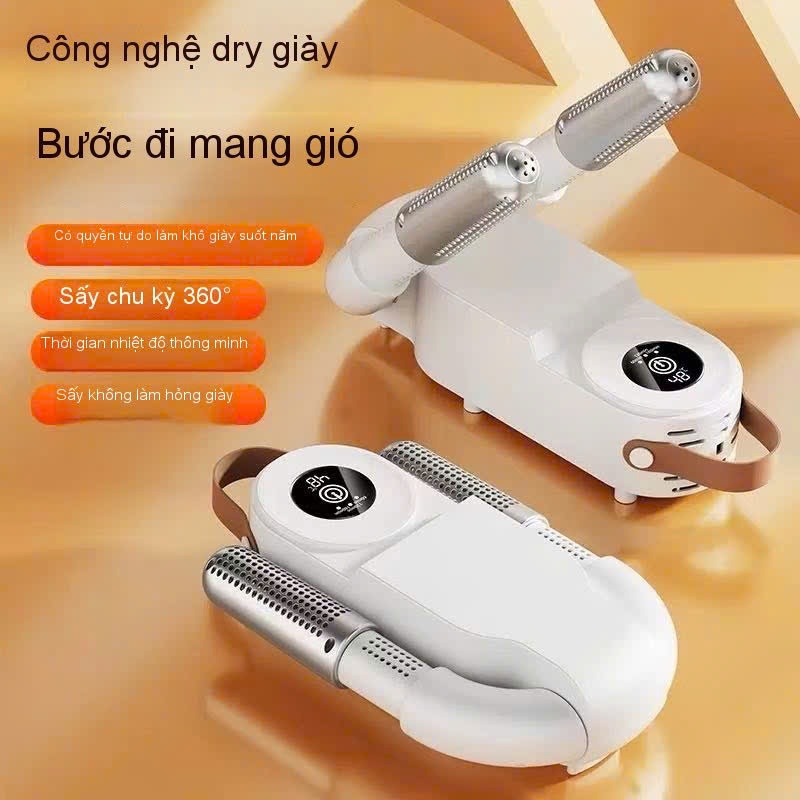 Máy Sấy Giầy Khử Mùi Đa Năng Giày Tất Găng Tay Bằng Tia Cực Tím Loại Cao Cấp Nhiệt Toả Đều Không Gây Hư Hỏng Giày