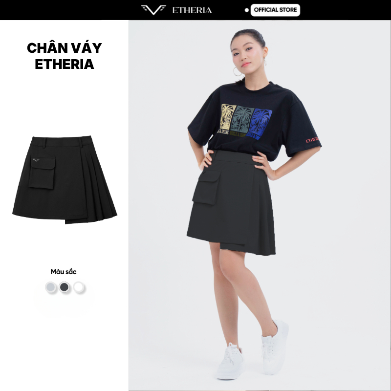 Chân Váy Ngắn Nữ Etheria Cao Cấp, Mềm Mịn,Trẻ Trung, Năng Động - EVN2032502