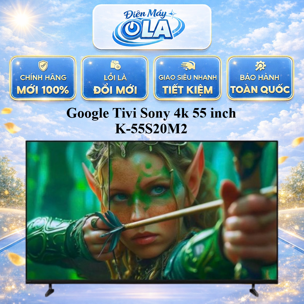 (HCM) - K-55S20M2 - Google Tivi Sony 4k 55 inch K-55S20M2
