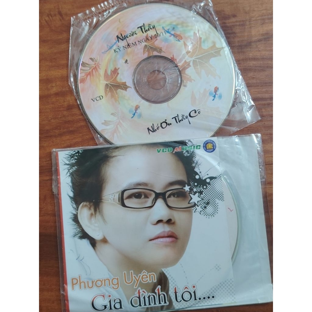 Combo 2 VCD nhạc Nhớ ơn thầy cô, gia đình tôi