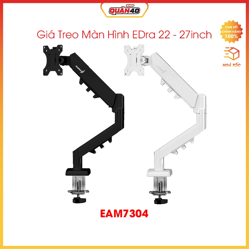 Giá Treo Màn Hình EDra 7304 (Mẫu Mới) | Treo Màn 22inch Đến 27inch | Chuẩn Vesa 75x75, 100x100 - Hàn