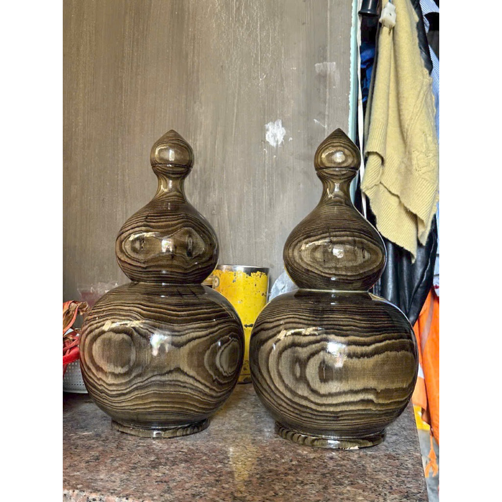 Hồ lô và giọt nước gỗ thuỷ tùng lào C38 dk20