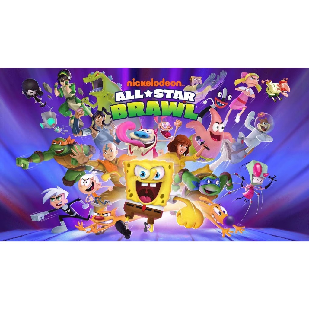 Nickelodeon All-Star Brawl Nintendo Switch Game （Mua 3 Tặng 1)