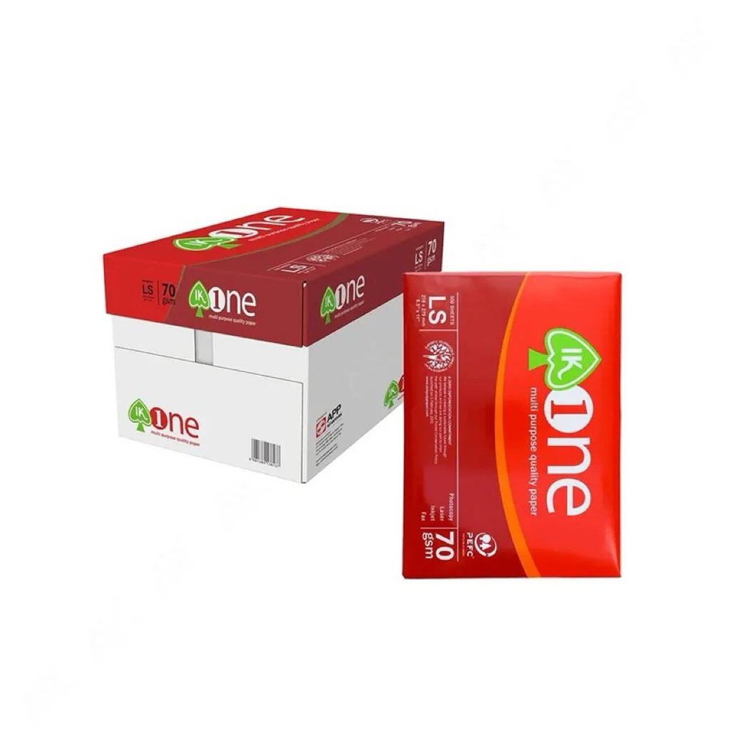 Giấy IK One ĐL70 ( 5 ram 1 thùng)