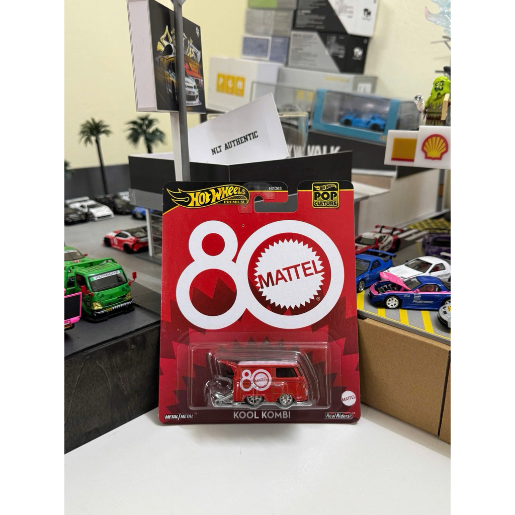 Xe Hotwheels Premium KOOL KOMBI 80 năm
