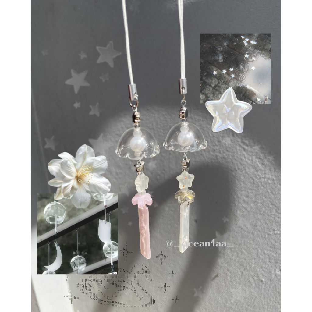 [Oceania] Chuông Gió Mini Dây Treo Trang Trí | Mini cute windchimes