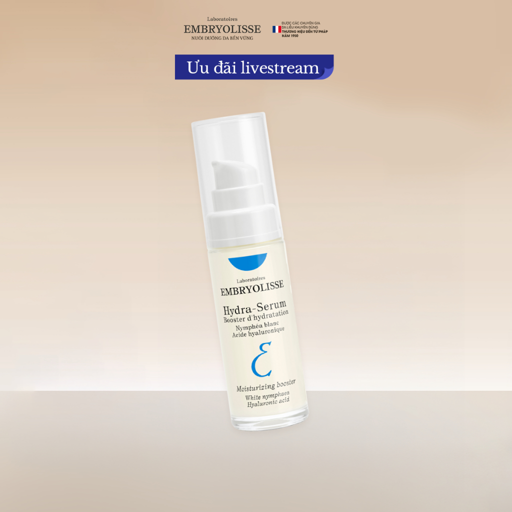 [OUTLET S5] [DATE: 11/2026] Serum double HA cấp ẩm đa tầng Embryolisse Hydra Serum 30ml