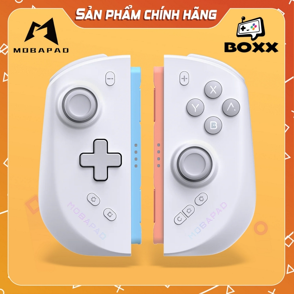Tay cầm Mobapad M12S cho Nintendo Switch 2 - Analog TMR Hall Effect chống trôi, Phím Cơ, Gyro, Macro