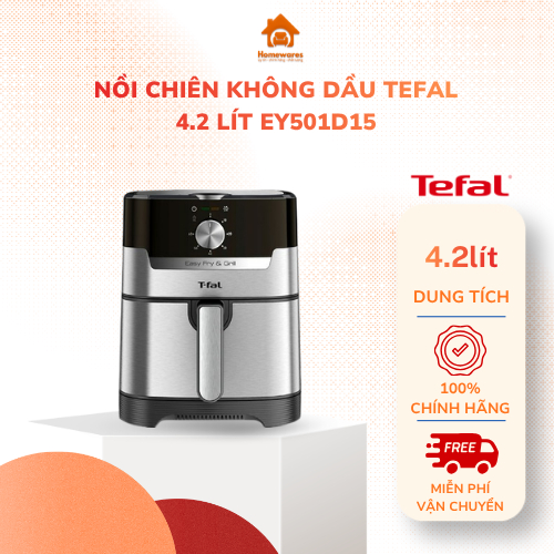 Nồi chiên không dầu Tefal 4.2 lít EY501D15 - CHÍNH HÃNG
