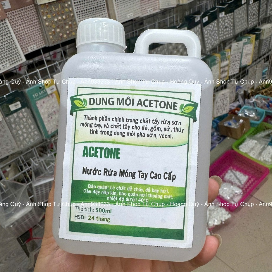 Actone 500ml, Axiton nước tẩy rửa ủ phá sơn móng tay - Hoangquy.233