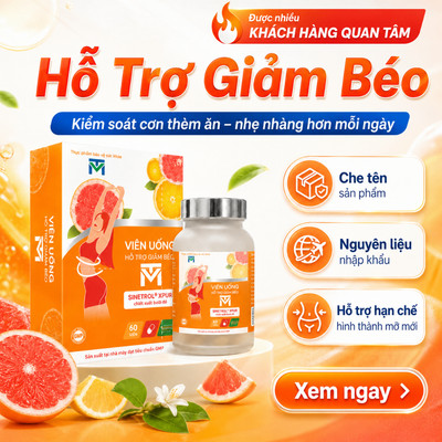 Viên uống hỗ trợ giảm béo VTM, hỗ trợ giảm cân, đốt mỡ giữ cơ, giảm cảm giác thèm ăn - Lọ 60 viên