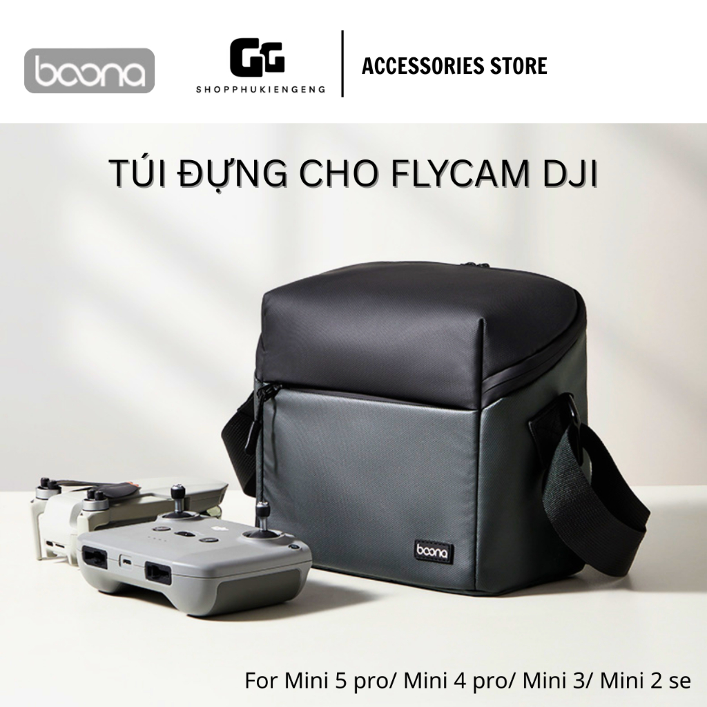BOONA Túi đựng Flycam DJI Mini 5 pro, DJI Lito X1, Mini 4 pro, Mini 3, Mini 4k, Mini 2, Mini 2 se, A