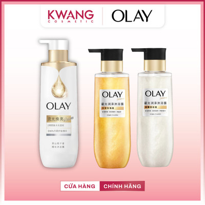 [HÀNG CTY] Sữa Tắm OLAY B3 Sáng Da Hương Hoa Dành Dành và Olay Luminous Hương Hoa Hồng/ Trái Vải