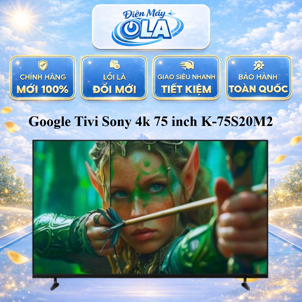 (HCM) - K-75S20M2 - Google Tivi Sony 4k 75 inch K-75S20M2