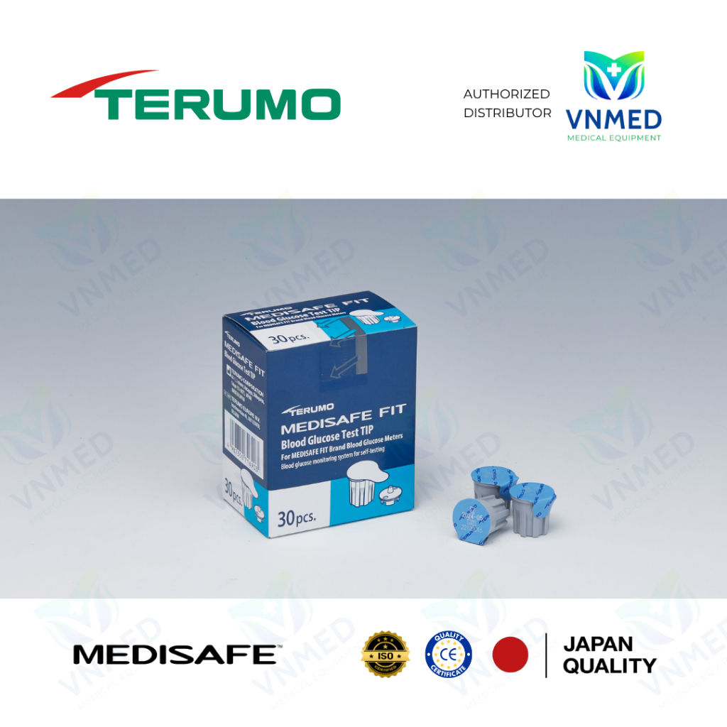Đầu thử đường huyết cá nhân -  MEDISAFE FIT Blood Glucose Test TIP