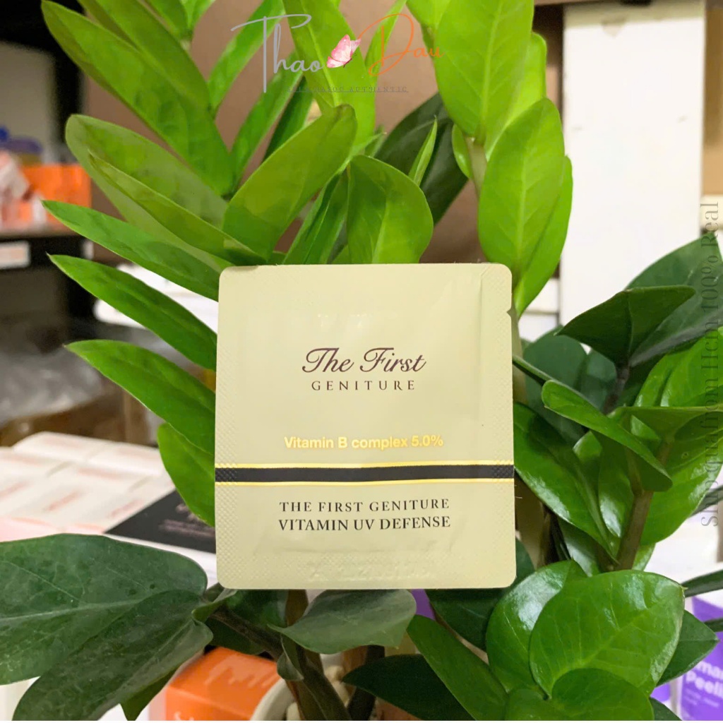 Kem Chống Nắng Ohui The First Geniture Vitamin Uv Defense 1ml Làm trắng cấp ẩm vitamin b complex 5.0