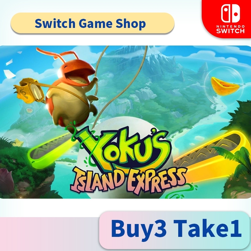 Yoku's Island Express Nintendo Switch Game （Mua 3 Tặng 1)