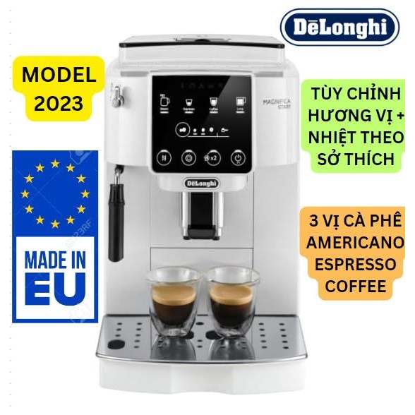 [MADE IN EU] MÁY PHA CÀ PHÊ DELONGHI ECAM 22.110.B VÀ ECAM220.20.W