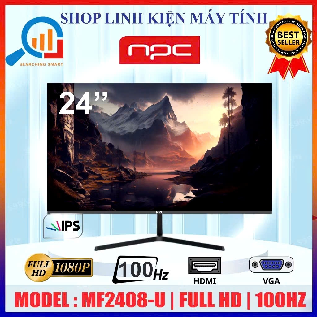 Màn Hình 24inch 100HZ hãng NPC MF2408U - Mới 100% FULL BOX - Bảo hành 3 năm